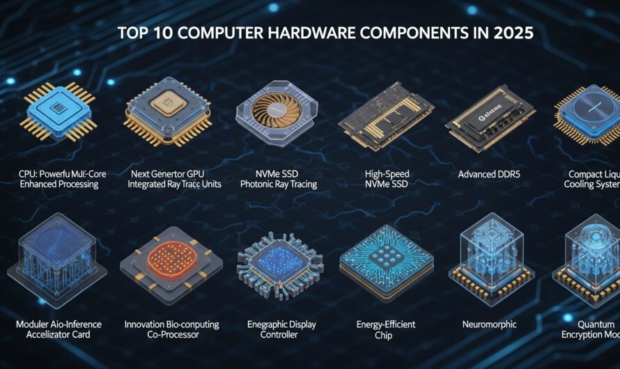 Top 10 Essential Computer Hardware Components in 2025