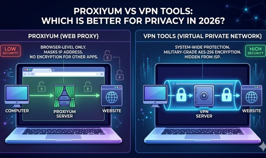 Proxiyum vs VPN Tools: Which is Better for Privacy in 2026?